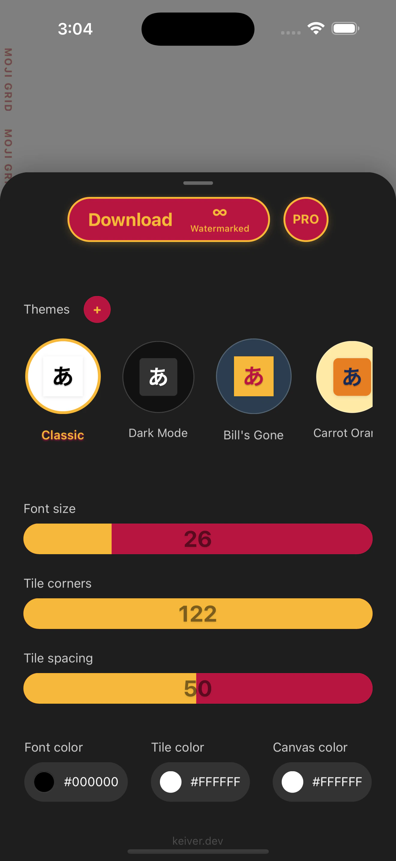 Preview of Barlog app